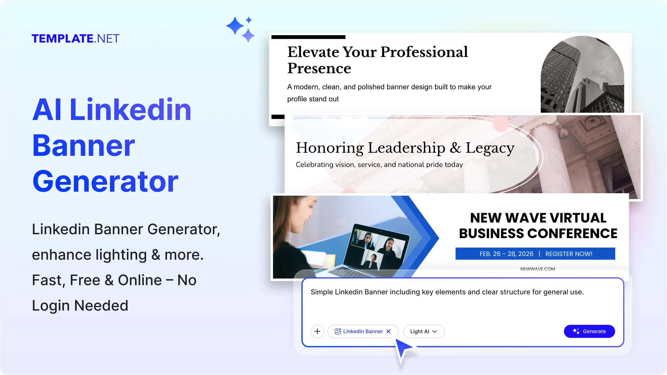 Free AI Linkedin Banner Generator, Linkedin Banner Maker [ No Signup ]